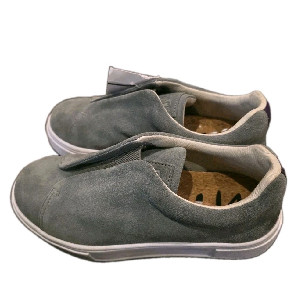 EYTYS Doja S-O Suede Slip On Sneakers Sage Grey Womens Size 6 NWOB